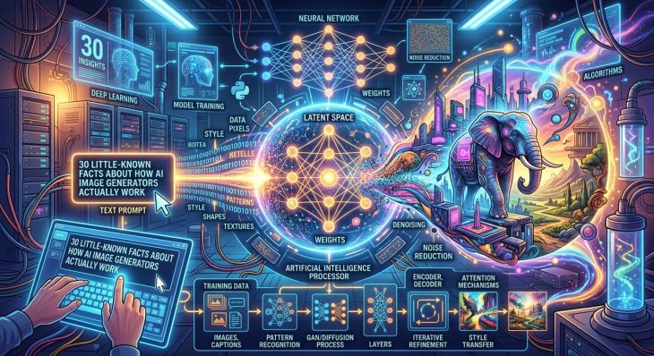 30 Facts About How AI Image Generators Actually Work