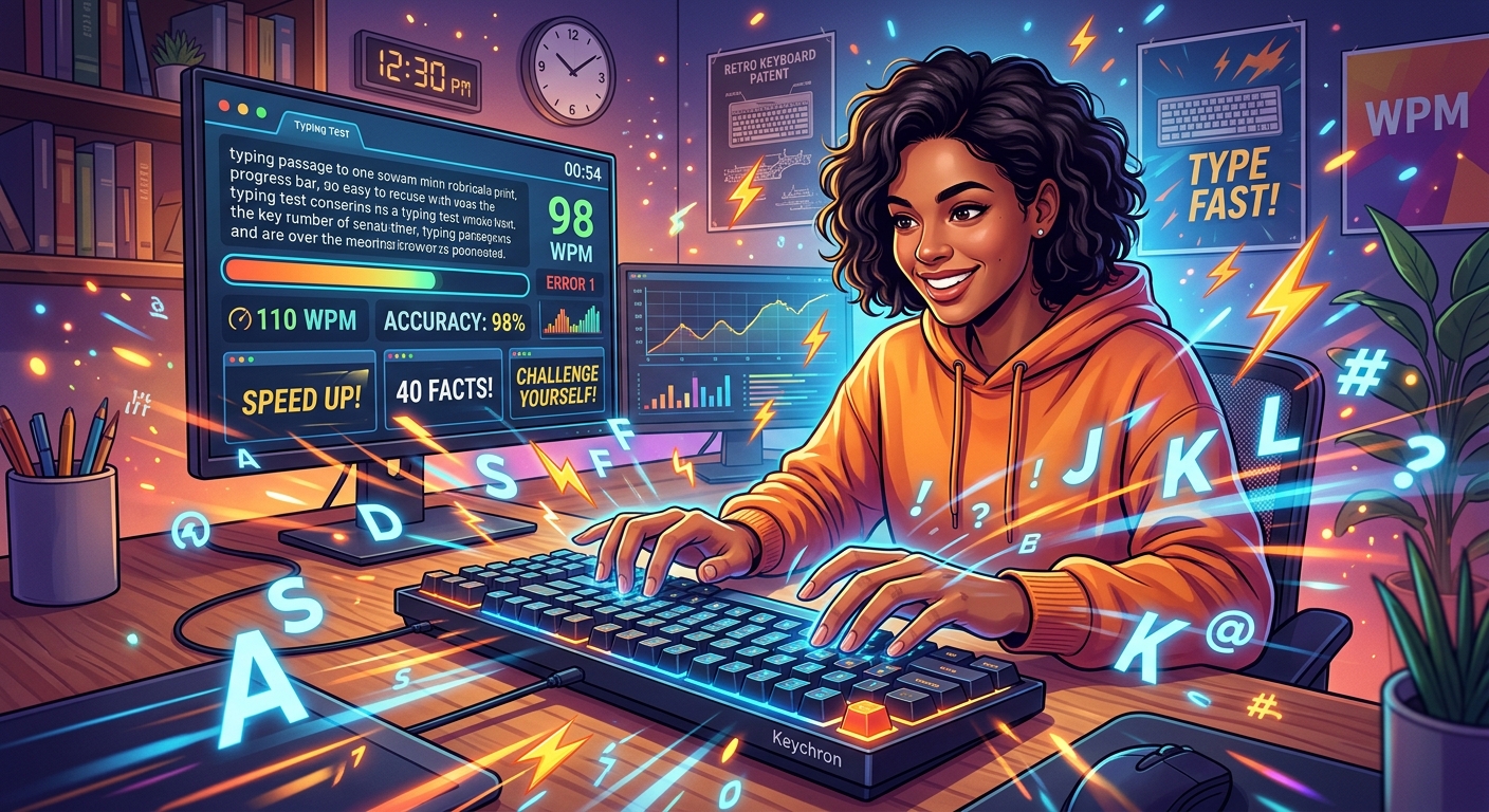 40 Facts About Typing Speed That Will Make You Test Yourself