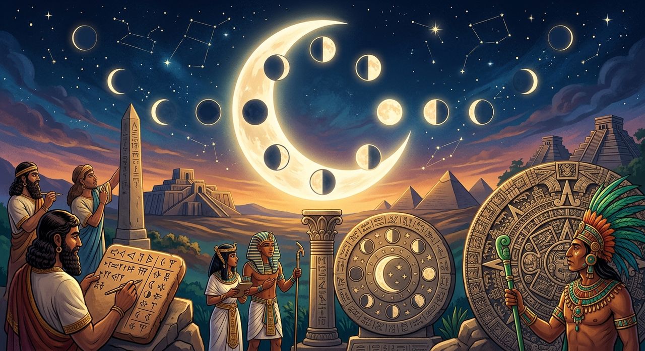 How the Moon Became the Basis for Nearly Every Ancient Calendar