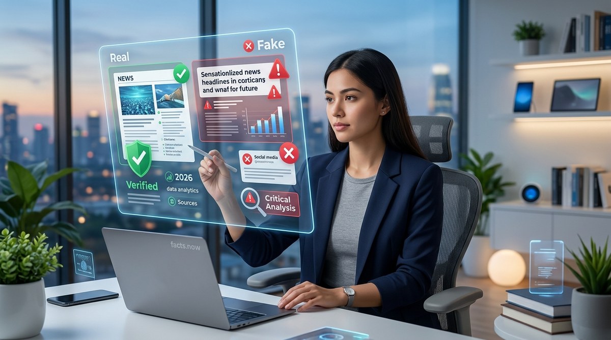 How to Spot Real vs. Fake Facts Online in 2026